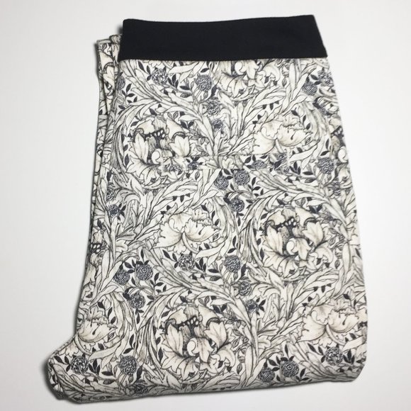 H&M Floral Cigarette Pants - Picture 1 of 6